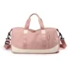 Dry and Wet Gym Duffel with Shoe Compartment Pink color SKU reference