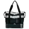 Classic Plaid Gym and Travel Duffel with Shoe Compartment Green color SKU reference