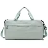 Compact Nylon Gym Duffel with Dry Pocket and Shoe Compartment Pink color SKU reference