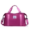 Nylon Overnight Travel Duffel with Dry/Wet Pocket Hot pink color SKU reference