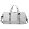 Transparent PVC Travel Duffel with Six Colorways Light gray color SKU reference
