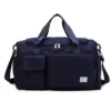 Nylon Gym and Travel Duffel with Shoe Compartment Light green color SKU reference