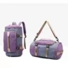 3-in-1 Yoga & Gym Duffel with Laptop and Shoe Storage Purple color SKU reference