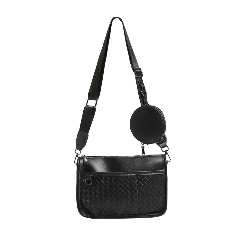 PU Crossbody Bag with Matching Wallet Reference Black · style 2 color SKU reference