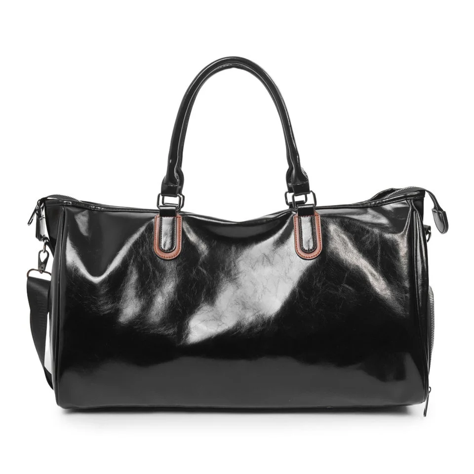 Waterproof PU Travel Duffel with Shoe Compartment product reference image
