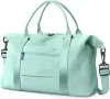 40–55L Travel Duffel with Shoe Compartment Green color SKU reference