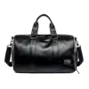 Geometric PU Crossbody Gym Bag · Two Sizes Black · reference 1 color SKU reference