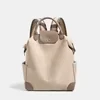 Nylon Business Backpack with Concealed Pocket Champagne color SKU reference