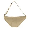 Canvas Cotton Shoulder Messenger Bag Camel color SKU reference