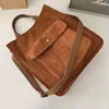 Corduroy Everyday Tote Brown color SKU reference