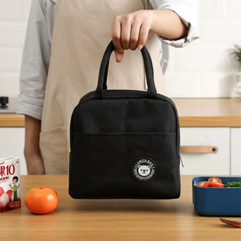 Polyester Zippered Lunch Cooler Tote with 17 Available SKU Images product reference image