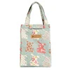 Vintage-Print Polyester Zippered Lunch Cooler Bag Reference 01 color SKU reference