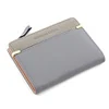 Short PU Coin Wallet with Multi-Card Storage and Marble Finish Dark Gray color SKU reference