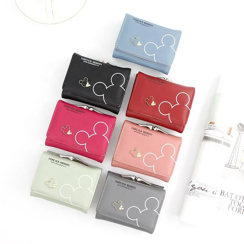 Cartoon PU Coin Wallet with Iron Clip Closure product reference image