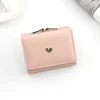 Cartoon PU Coin Wallet with Iron Clip Closure Pink 02 color SKU reference