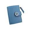 Colorblock PU Short Wallet with Multi-Card Storage Blue 02 color SKU reference