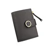 Colorblock PU Short Wallet with Multi-Card Storage Gray 02 color SKU reference