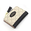 Contrast Color PU Card Holder and Coin Wallet Black 01 color SKU reference