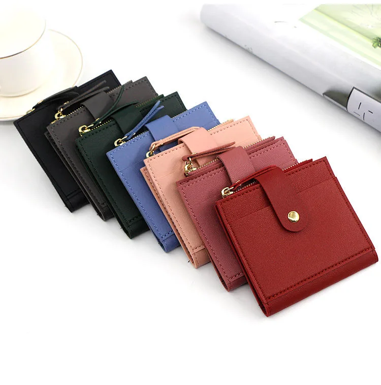 Slim PU Envelope Wallet with Card and Cash Storage product reference image
