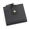 Slim PU Envelope Wallet with Card and Cash Storage Black color SKU reference