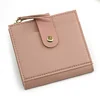 Slim PU Envelope Wallet with Card and Cash Storage Pink color SKU reference