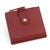 Slim PU Envelope Wallet with Card and Cash Storage Red color SKU reference