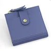 Slim PU Envelope Wallet with Card and Cash Storage Blue color SKU reference