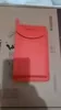 Short PU Crossbody Wallet with Exterior Pocket Orange color SKU reference