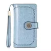 Full-Grain Leather Wallet with ID Window Color reference 04 color SKU reference