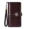 Full-Grain Leather Wallet with ID Window Color reference 11 color SKU reference
