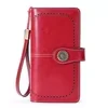 Full-Grain Leather Wallet with ID Window Color reference 13 color SKU reference