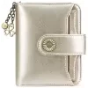 Compact Genuine Leather Multi-Card Wallet Color reference 16 color SKU reference