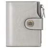 Short Genuine-Leather Bifold Wallet with Multi-Card Storage Color reference 09 color SKU reference