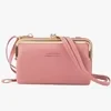 Lychee-Texture PU Wallet with Strap and Card Storage Color reference 04 color SKU reference