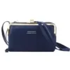 Lychee-Texture PU Wallet with Strap and Card Storage Color reference 06 color SKU reference