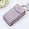 PU Phone Pouch Wallet with Shoulder Strap Color reference 02 color SKU reference