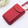 PU Phone Pouch Wallet with Shoulder Strap Color reference 09 color SKU reference