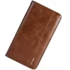 Multi-Layer Phone Wallet with Card Storage Brown color SKU reference