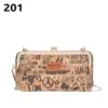Geometric PU Evening Clutch with Chain Strap Image option 03 color SKU reference