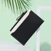 Slim PU Zip Wallet with Coin Pocket Black color SKU reference