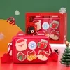 Kids’ Christmas-Themed DIY Crossbody Bag in EVA Red color SKU reference