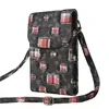 Croc-Embossed PU Crossbody Phone Wallet with Coin Pocket Image option 07 color SKU reference