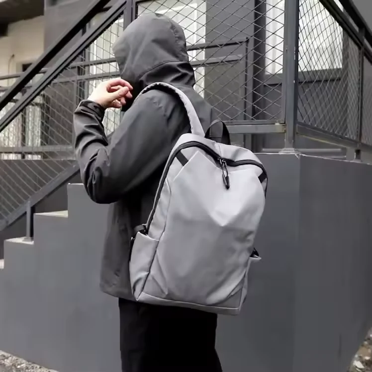Nylon Laptop Backpack with USB and Headphone Access product reference image