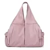 Nylon Gym and Yoga Tote with Four Color Options Peach pink color SKU reference
