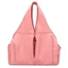 Nylon Gym and Yoga Tote with Four Color Options Pink color SKU reference