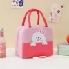Cartoon Insulated Lunch Cooler Bag with Five Prints Panda color SKU reference