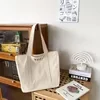 White Canvas Shopper Tote with Optional Zipper White with zipper color SKU reference