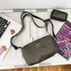 Nylon Unisex Sling Crossbody Bag with Zipper Closure Color reference 04 color SKU reference