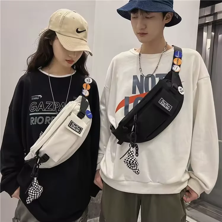 Nylon Chest Sling Bag with Side Pocket product reference image