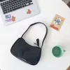 Shimmering PU Underarm Bag in Six Colors Black color SKU reference